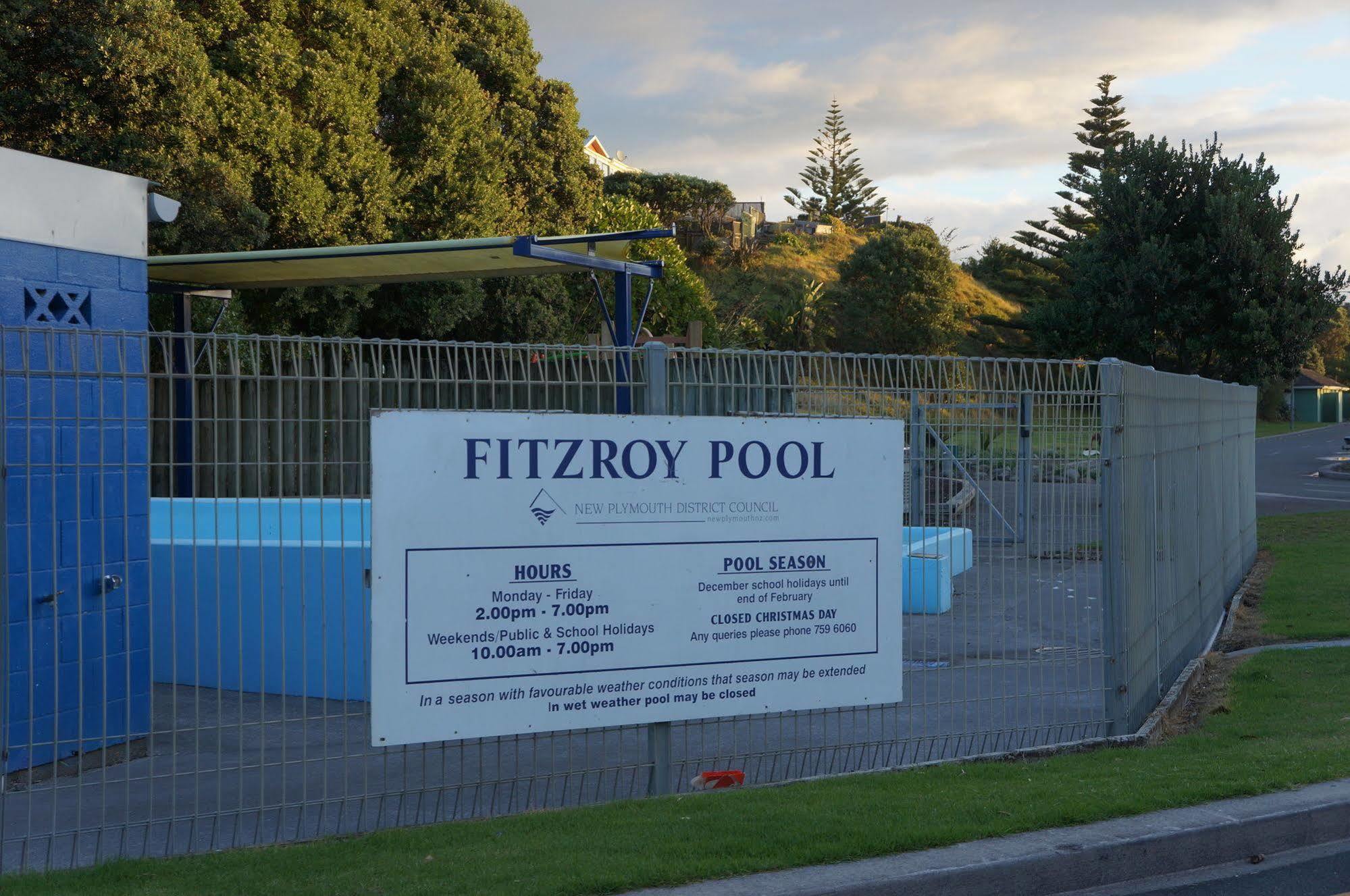 Fitzroy Beach Holiday Park New Plymouth Exterior photo